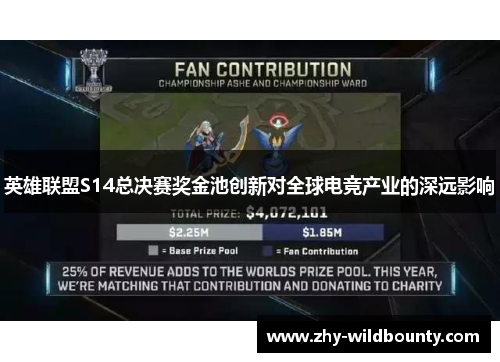 英雄联盟S14总决赛奖金池创新对全球电竞产业的深远影响